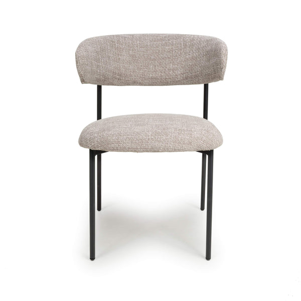 Marisa Tweed Oatmeal Dining Chair (7018381738048)