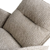 Brunswick Textured Chenille Effect Mink Swivel Chair (7019401150528) (14625482932602)