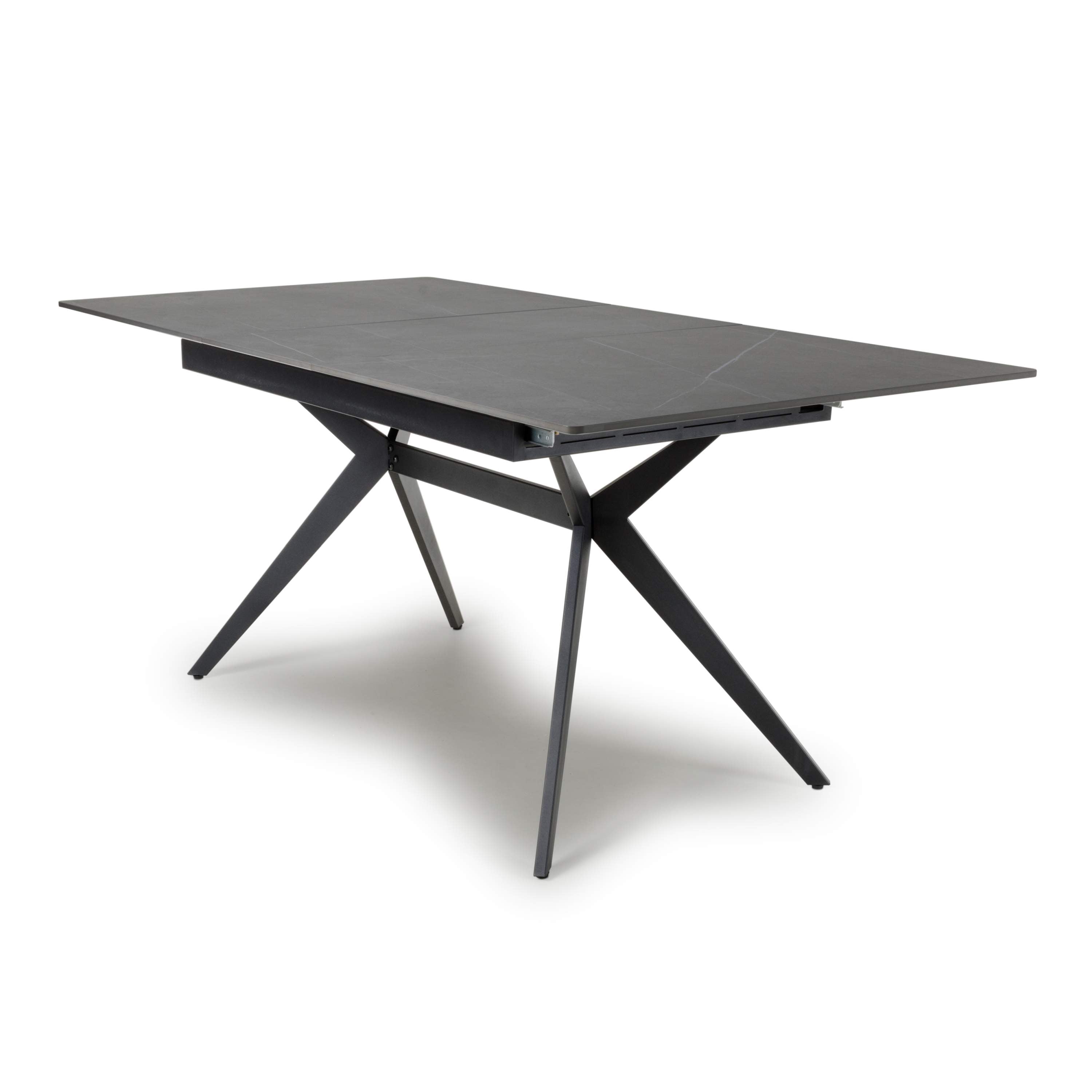 Islington 1.8m Extending Grey Dining Table (7034228899904)