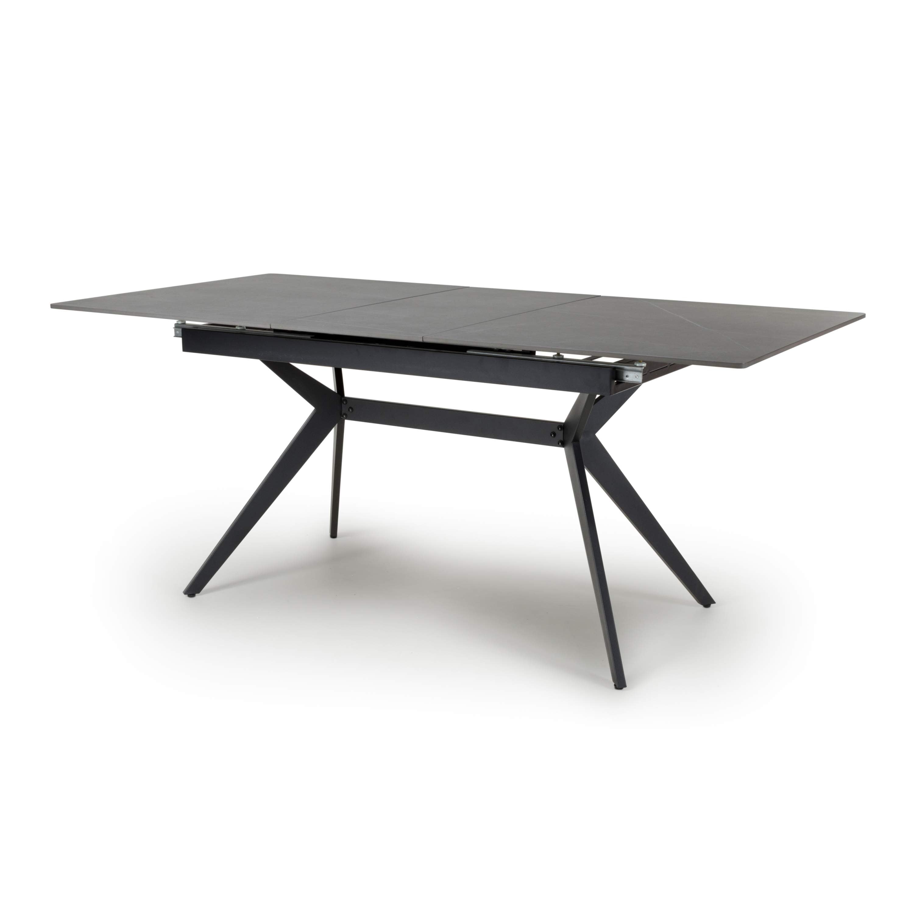 Islington 1.8m Extending Grey Dining Table (7034228899904)