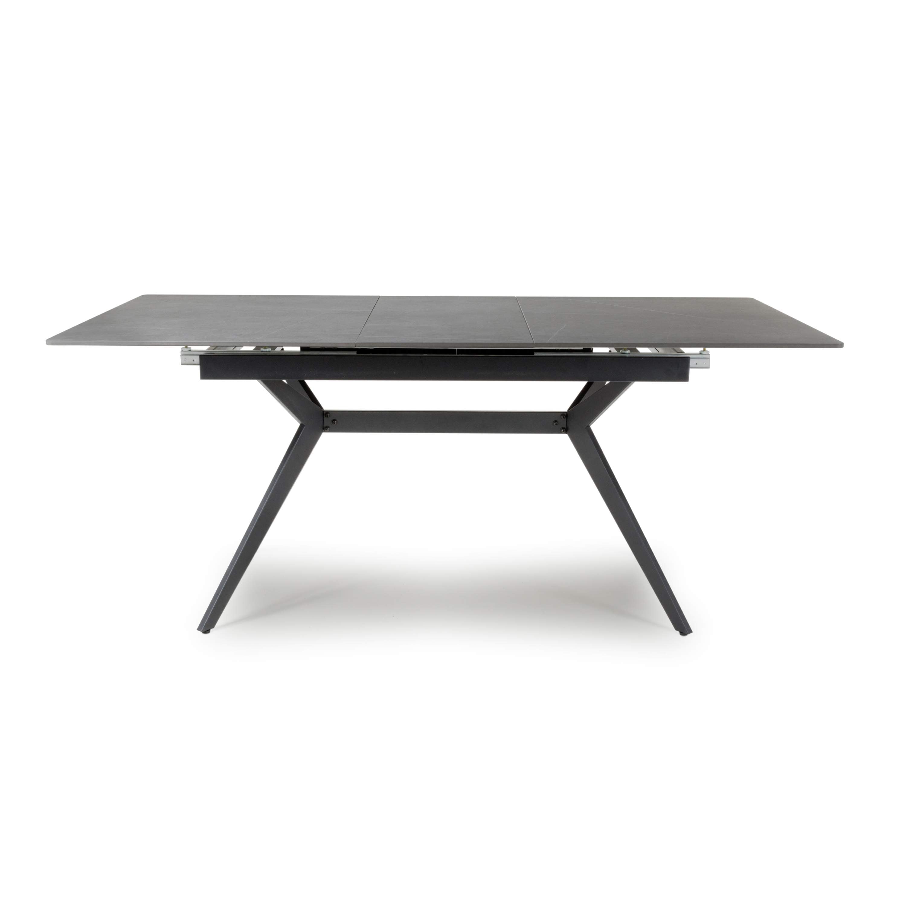 Islington 1.8m Extending Grey Dining Table (7034228899904)