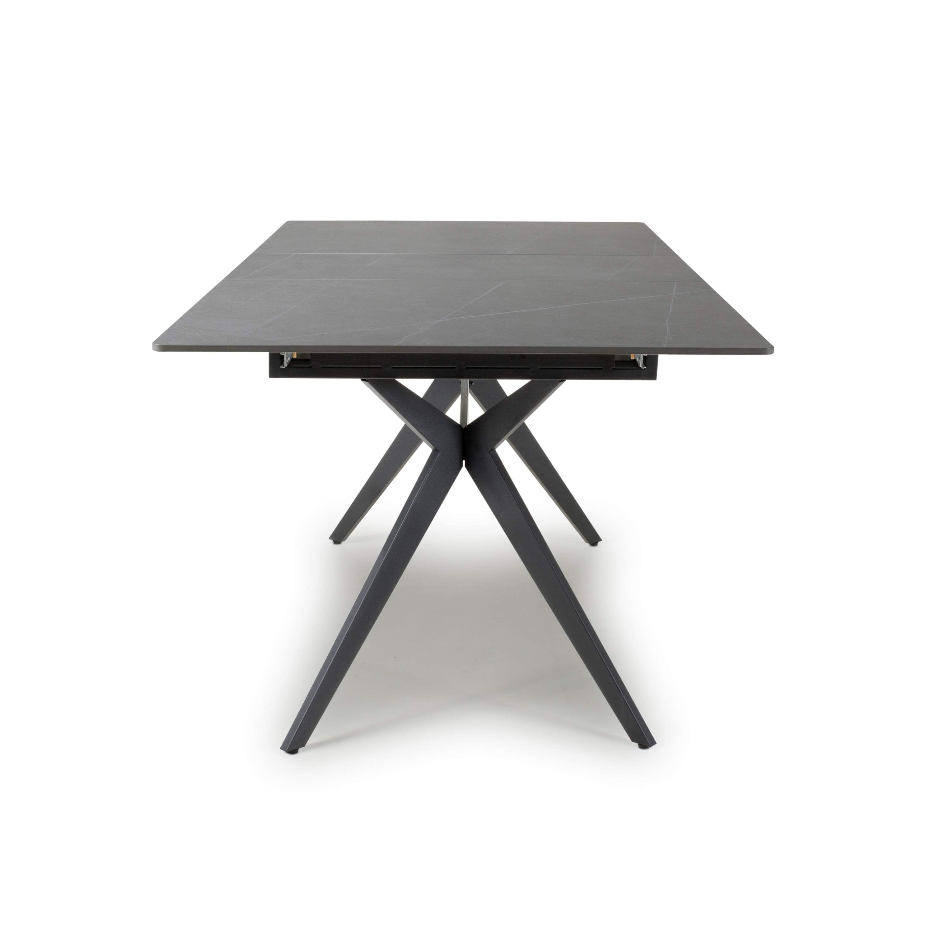 Islington 1.8m Extending Grey Dining Table (7034228899904)