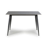 Stockholm 1.2m Grey Dining Table with Grey Loft Dining Chairs (14627351658874)