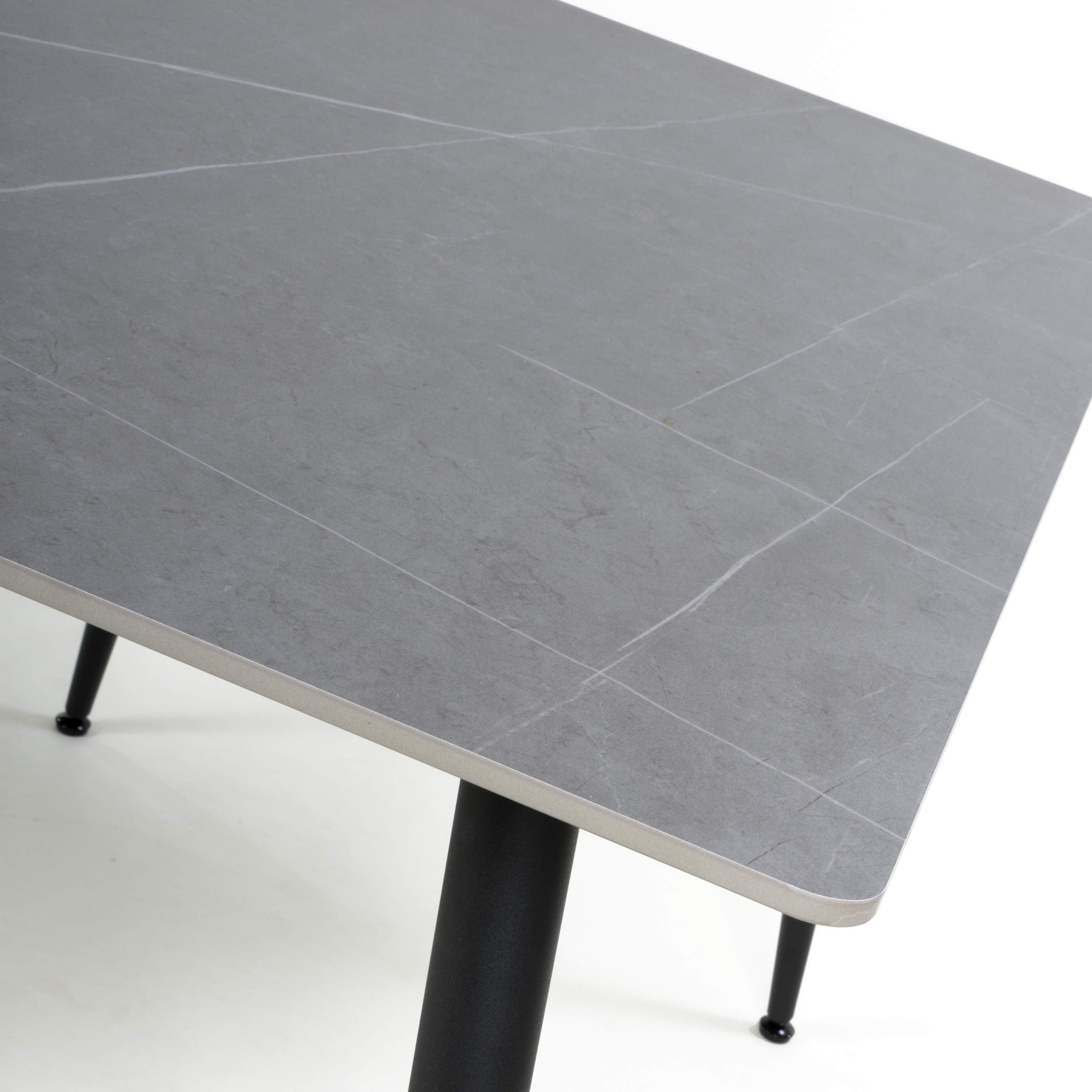 Stockholm 1.2m Grey Dining Table (7033689702464) (7033887162432) (7033889390656)