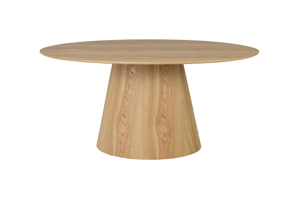 Cleveland Oval Natural Dining Table (7019401871424)