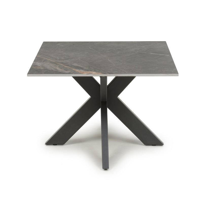 Osaka Square End Table in Grey (14898935693690)