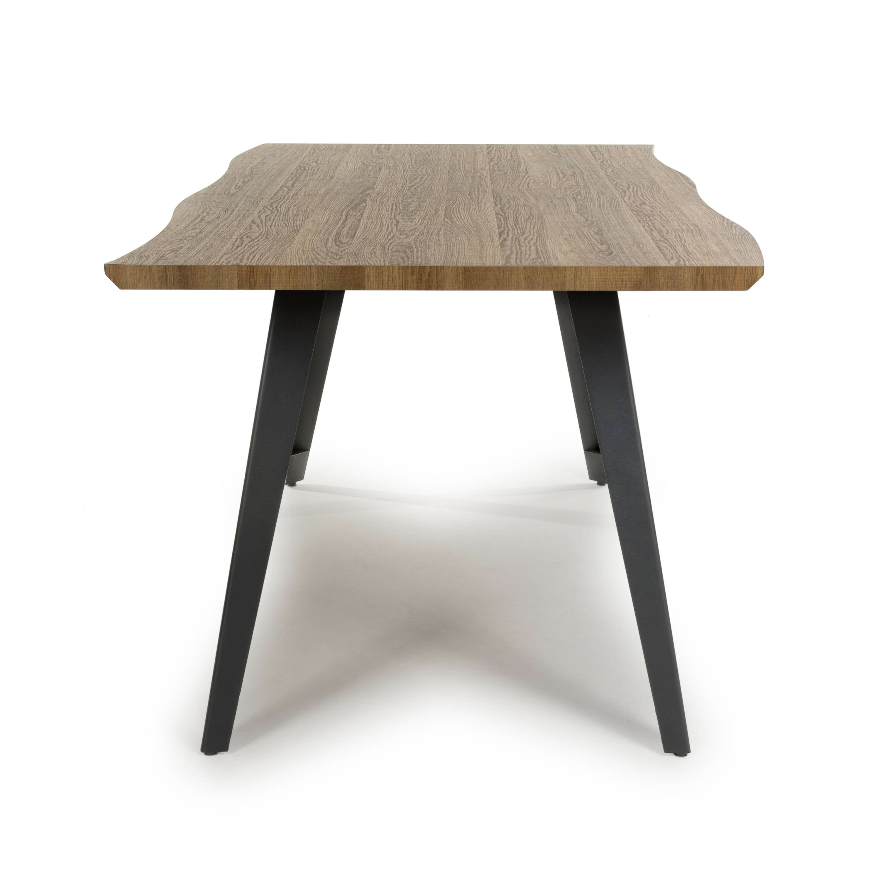 Orwell Medium Natural Curved Dining Table (14887861125498) (14892433834362) (14898948768122)