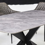 Boston Dining Table Grey (6949445009472)