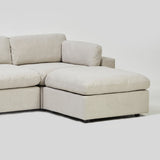 Ivy Corner Sofa in Linnnet Clay (6846070718528) (6985931030592)