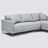 Lily Corner Sofa in Carina Dove (6949435441216)