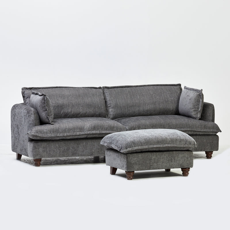 Pippin 3 Seater in Darwin Charcoal (PRE-ORDER) (6846069866560)