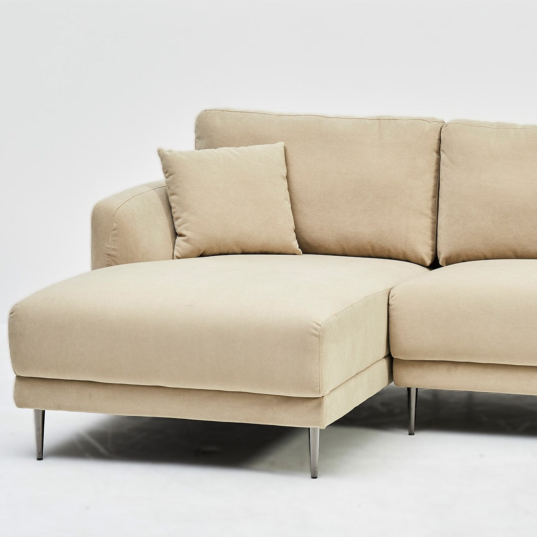 Lily Corner Sofa in Nordica Wickes (6847297093696)