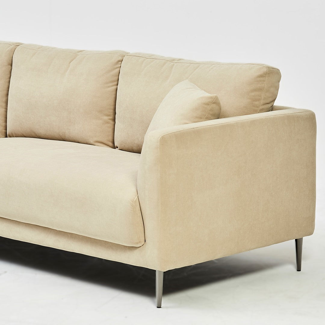 Lily Corner Sofa in Nordica Wickes (6847297093696)