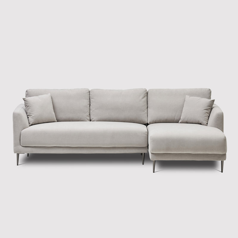 Lily Corner Sofa in Nordica Scommento (6959153807424)