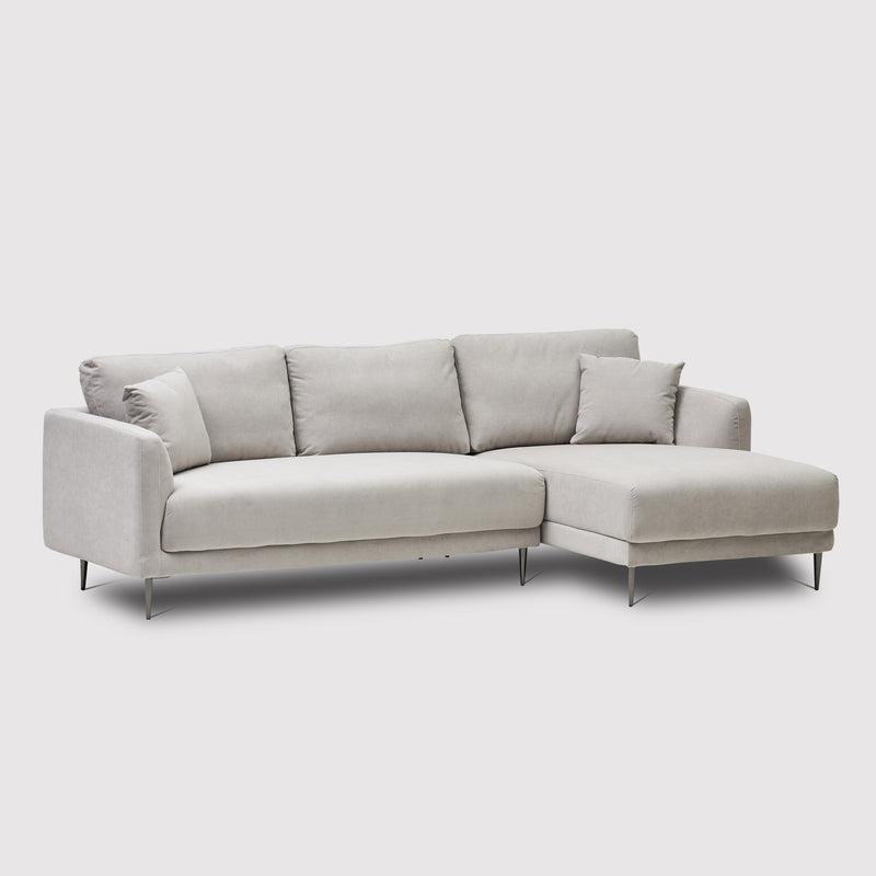 Lily Corner Sofa in Nordica Scommento (6959153807424)