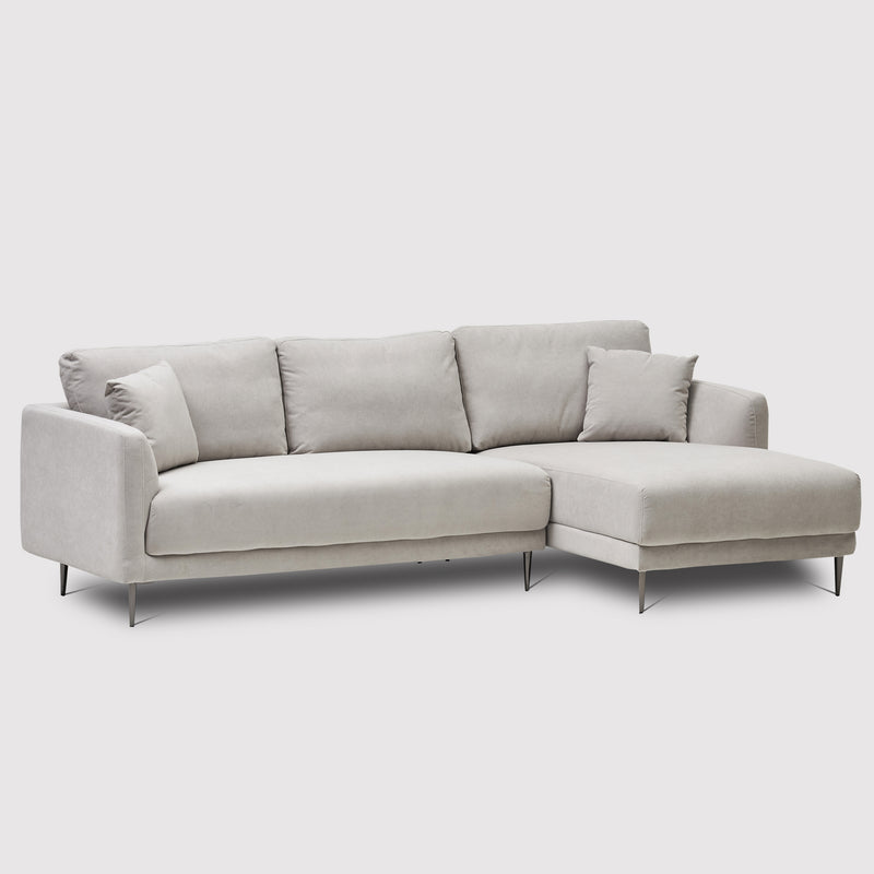 Lily Corner Sofa in Nordica Scommento (6959153807424)