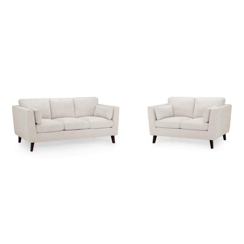 Aida Sofa Beige 3+2 Set (7021266567232)