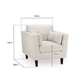 Aida Sofa Arm Chair (7021270564928)