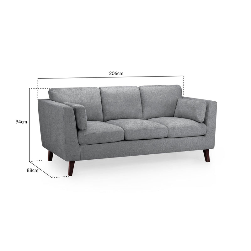 Aida Sofa Grey 3+2 Set (7021270794304)