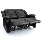 Alva Electric Recliner Sofa Black 2 Seater (7021285408832)