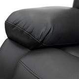 Alva Electric Recliner Sofa Black Armchair (7021288489024)