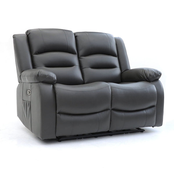 Alva Electric Recliner Sofa Grey 2 Seater (7021289078848)