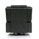 Alva Electric Recliner Sofa Grey Fabric Armchair (7021289996352)