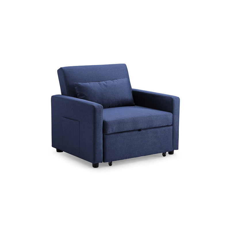 Aria Sofa Bed Blue Armchair (7021551550528)