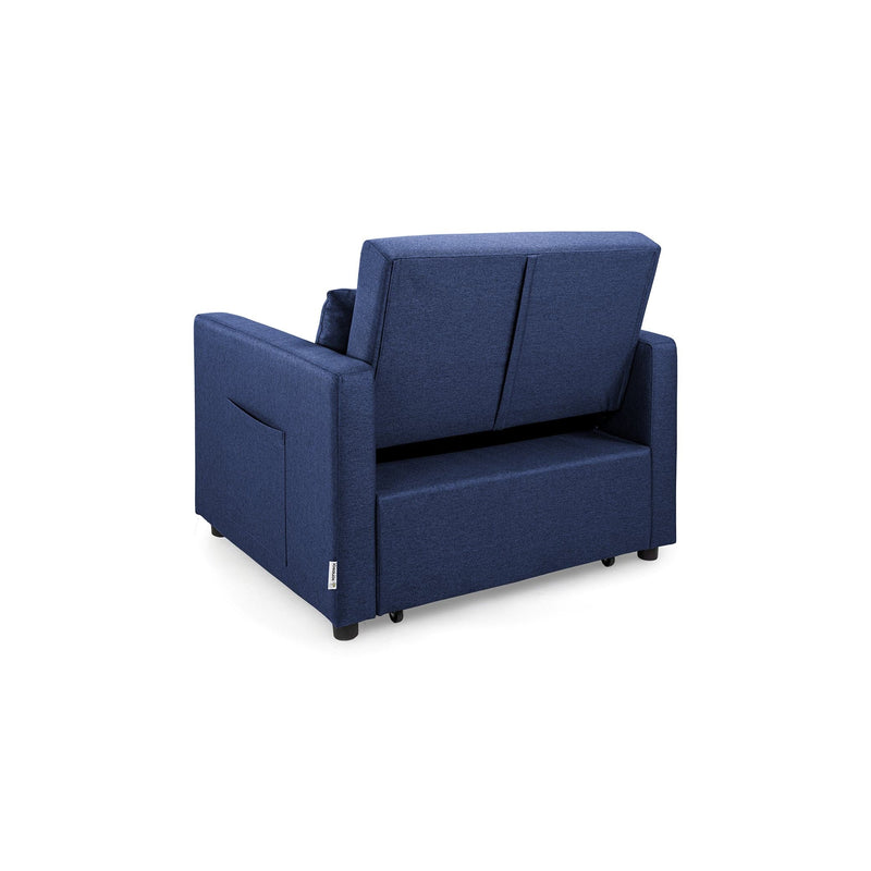 Aria Sofa Bed Blue Armchair (7021551550528)