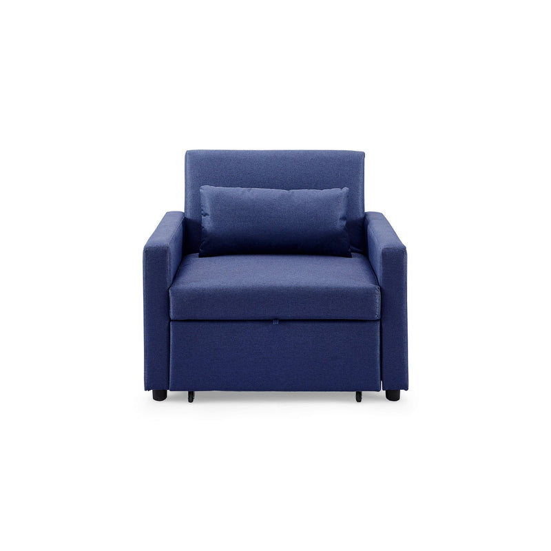 Aria Sofa Bed Blue Armchair (7021551550528)