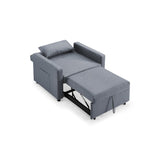 Aria Sofa Bed Grey Armchair (7021554794560)