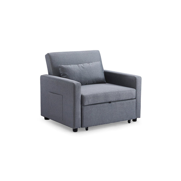 Aria Sofa Bed Grey Armchair (7021554794560)