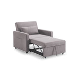 Aria Sofa Bed Mocha Armchair (7021569278016)