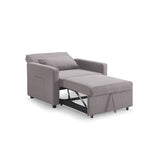 Aria Sofa Bed Mocha Armchair (7021569278016)