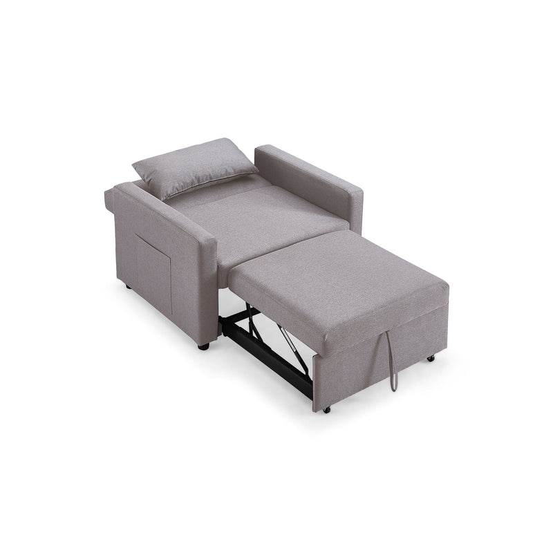 Aria Sofa Bed Mocha Armchair (7021569278016)