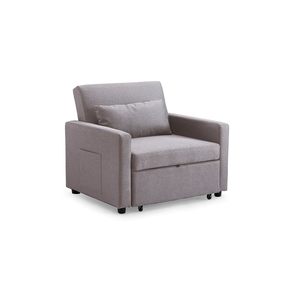 Aria Sofa Bed Mocha Armchair (7021569278016)