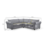 Ashley Sofa Slate Large Corner (7021593296960)