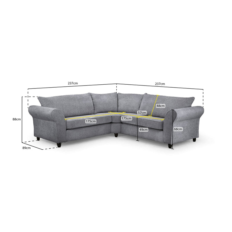 Ashley Sofa Slate Large Corner (7021593296960)