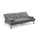 Aspen Sofa Bed Dark Grey 3 Seater (7021620265024)