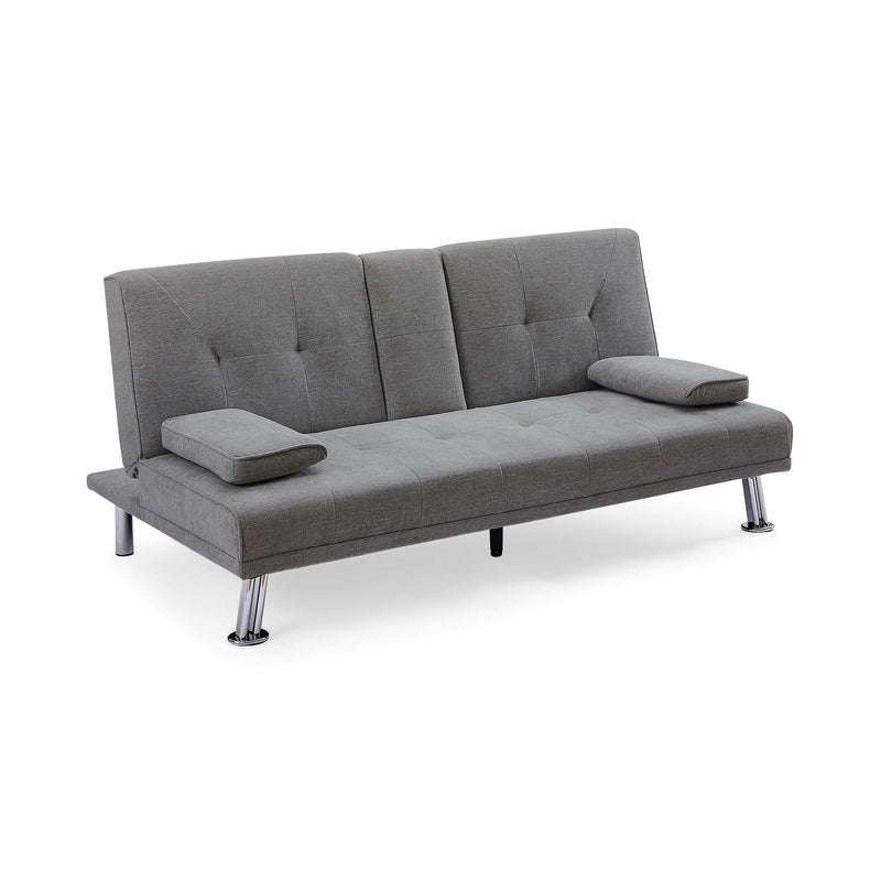 Aspen Sofa Bed Dark Grey 3 Seater (7021620265024)