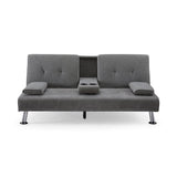 Aspen Sofa Bed Dark Grey 3 Seater (7021620265024)