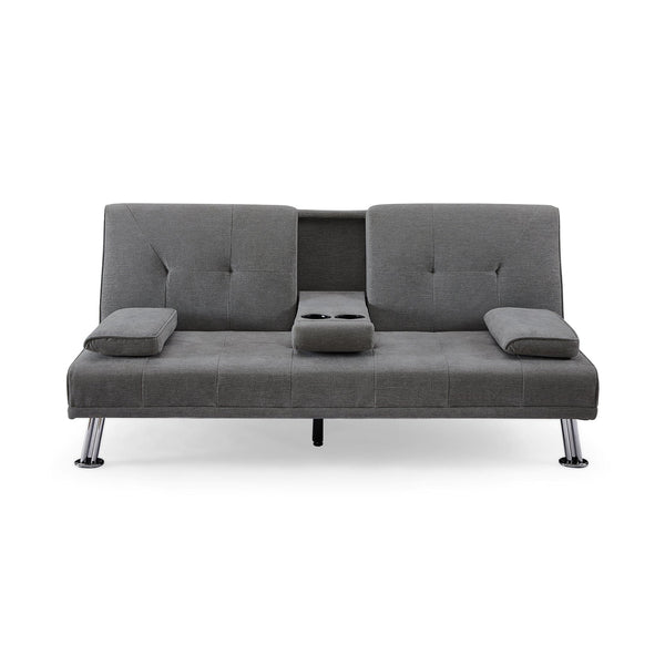 Aspen Sofa Bed Dark Grey 3 Seater (7021620265024)