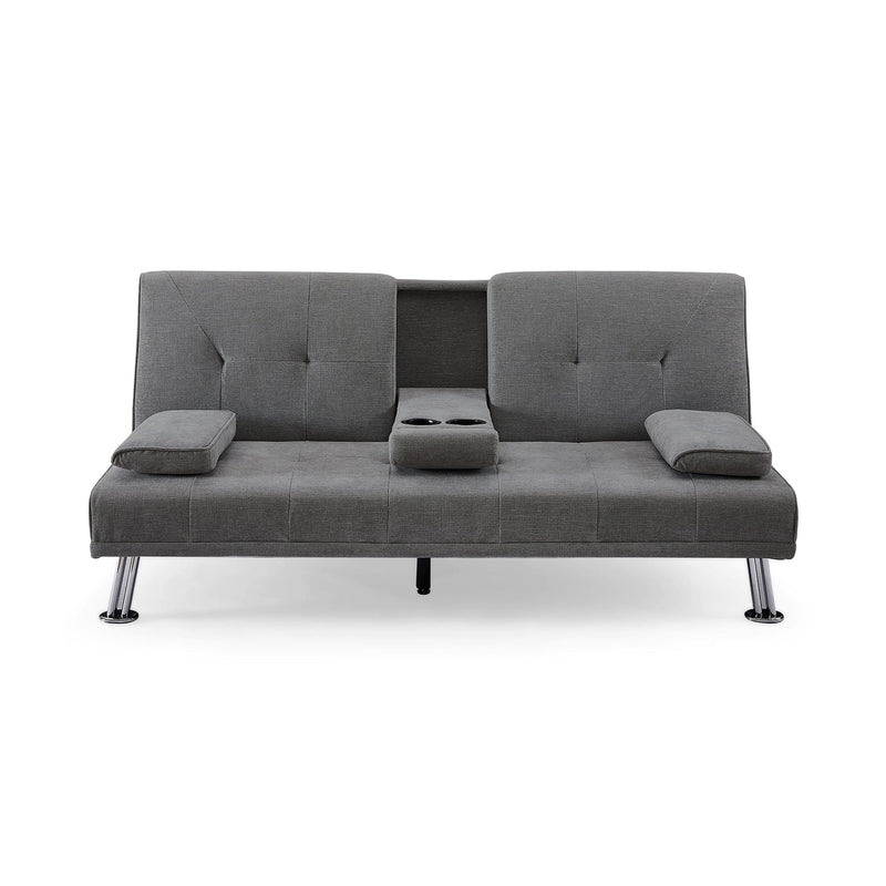 Aspen Sofa Bed Dark Grey 3 Seater (7021620265024)