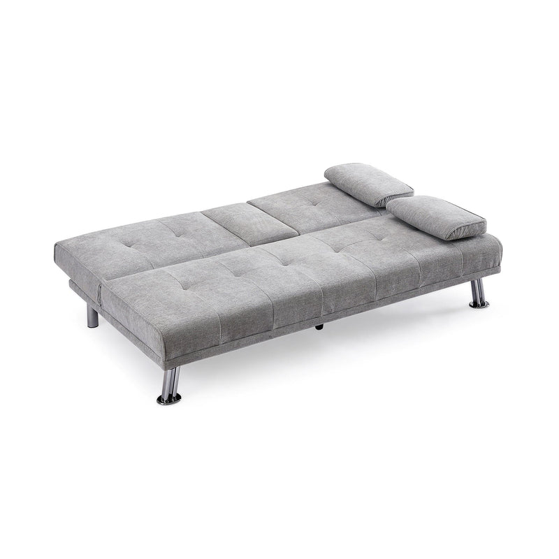 Aspen Sofa Bed Light Grey 3 Seater (7021622820928)