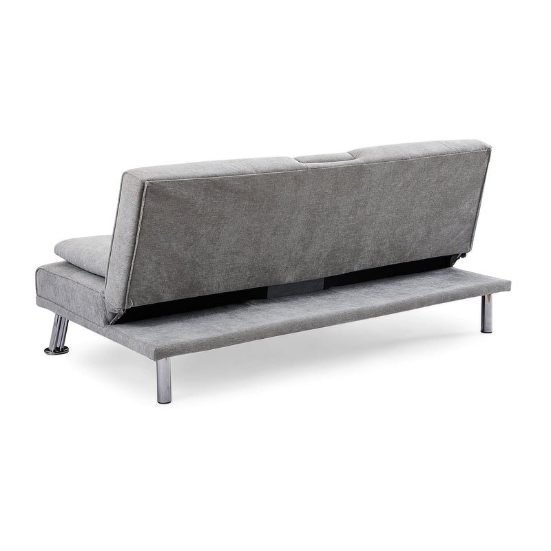 Aspen Sofa Bed Light Grey 3 Seater (7021622820928)