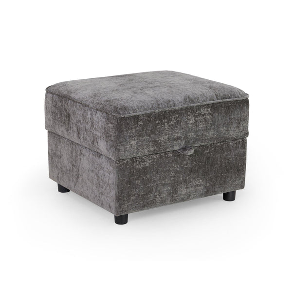 Astrid Sofa Grey Footstool (7021627539520)