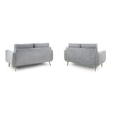 Aurora Sofa Grey 3+2 Set (7021695434816)