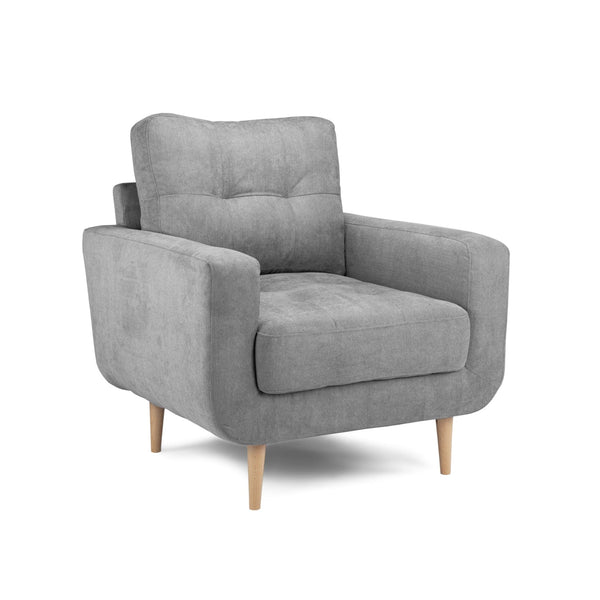 Aurora Sofa Grey Armchair (7021694091328)