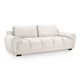 Azzuro Sofa Cream 3 Seater (7021954859072)