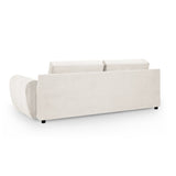 Azzuro Sofa Cream 3 Seater (7021954859072)